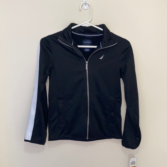 Nautica Boys Lightweight Track Jacket Size 8 - Picture 1 of 4